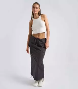 Темно-серая юбка-миди с парашютом Urban Bliss Urban Bliss, темно-серый