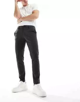 Темно-серые брюки узкого кроя Jack & Jones Intelligence Marco