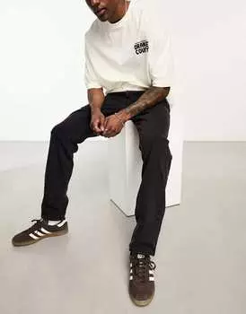 Темно-серые джинсы свободного кроя Lee West