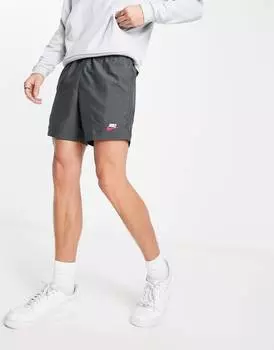 Темно-серые флисовые шорты Nike Club
