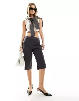 Темно-серые капри ASOS DESIGN