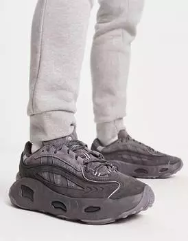 Темно-серые кроссовки adidas Originals Oznova