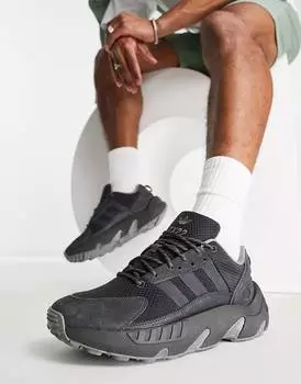 Темно-серые кроссовки adidas Originals ZX 22 Boost