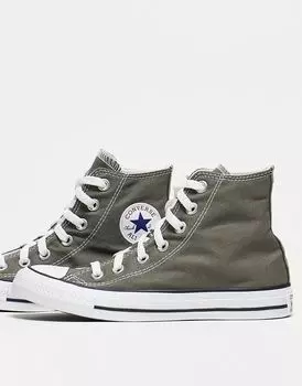 Темно-серые кроссовки Converse Chuck Taylor All Star Hi