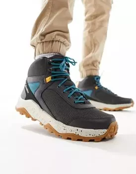Темно-серые походные ботинки Columbia Trailstorm Ascend со средним голенищем