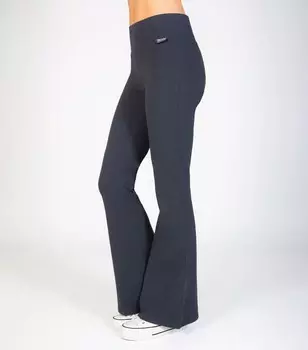 Темно-серые расклешенные брюки ананасового цвета Pineapple, темно-серый