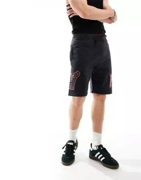 Темно-серые шорты New Era Miami Heat Acid Wash