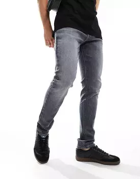 Темно-серые выцветшие зауженные джинсы Tommy Jeans Austin