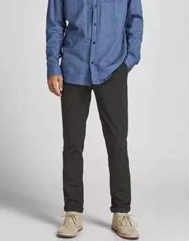 Темно-серые зауженные брюки Jack & Jones Marco
