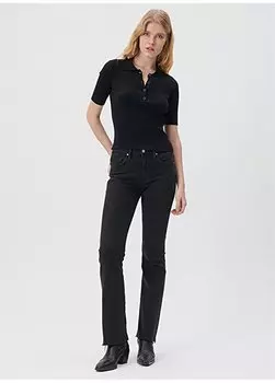 Темно-серые женские джинсовые брюки MARIA с высокой талией Bootcut Leg Flare M101225-80998 Mavi, серый