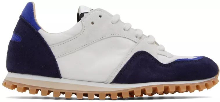 Темно-сине-белые низкие кроссовки Marathon Trail Dark Spalwart