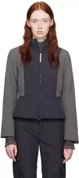 Темно-сине-серая куртка-пуховик Paloma Wool Nia