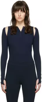 Темно-синее боди 'Le Body Cielo' Jacquemus