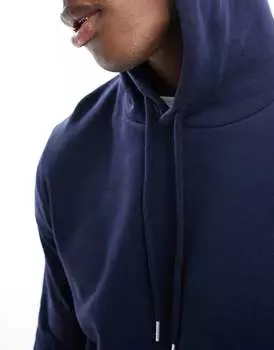 Темно-синее худи ASOS
