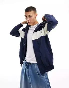 Темно-синее худи на молнии Ellesse Carpa