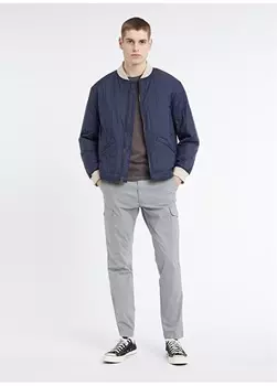 Темно-синее мужское пальто Dockers