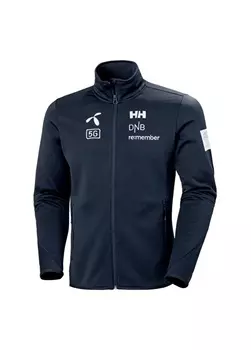 Темно-синее мужское пальто с прямым воротником Helly Hansen