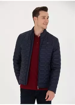 Темно-синее мужское пальто U.S. Polo Assn.