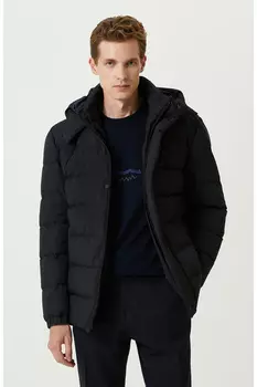 Темно-синее стеганое пальто Network, темно-синий