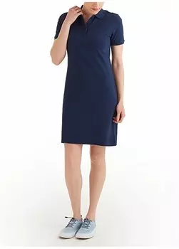 Темно-синее женское платье обычного кроя 9290020466_CS0378 CSC POLO DRESS Columbia, темно-синий