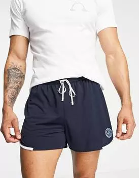 Темно-синие 4-дюймовые вязаные шорты Nike Running Heritage