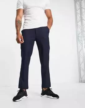 Темно-синие эластичные брюки классического кроя Calvin Klein Golf Bullet