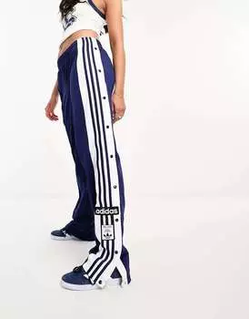 Темно-синие брюки adidas Originals adibreak