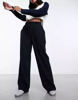 Темно-синие брюки без рукавов ASOS
