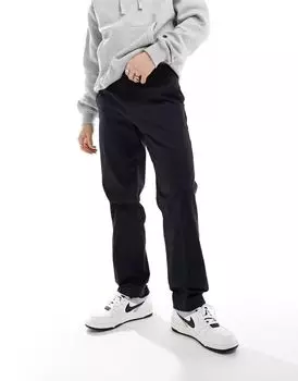 Темно-синие брюки чинос свободного кроя со складками Jack & Jones