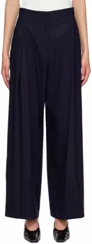 Темно-синие брюки Corte Recto