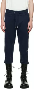 Темно-синие брюки для отдыха с нашивками Belstaff