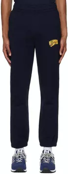 Темно-синие брюки для отдыха с принтом Billionaire Boys Club