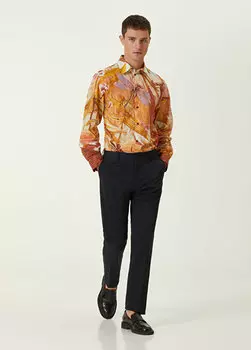 Темно-синие брюки Etro