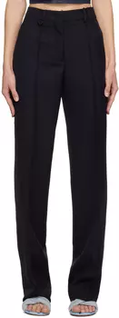 Темно-синие брюки Le Papier 'Le Pantalon Camargue' Jacquemus