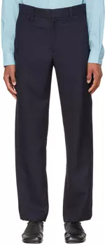 Темно-синие брюки Le Papier 'Le Pantalon Linu' Jacquemus