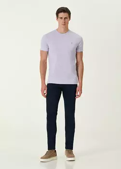 Темно-синие брюки Marco Pescarolo