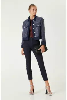 Темно-синие брюки Network, темно-синий