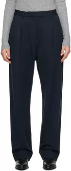 Темно-синие брюки rag &bone Irina rag & bone