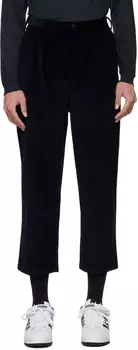 Темно-синие брюки с двойными складками Noah