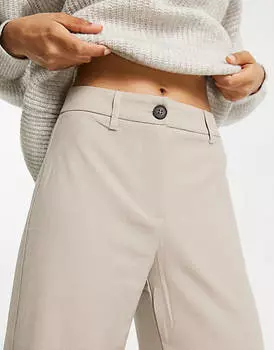 Темно-синие брюки с напуском для папы Bershka Petite