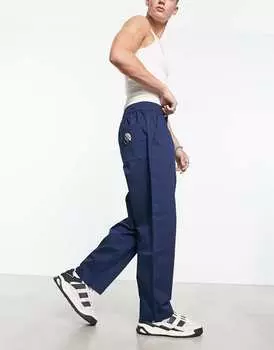 Темно-синие брюки узкого кроя adidas Originals Bloke Pop - NAVY