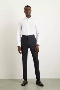 Темно-синие брюки узкого кроя в тонкую полоску Burton, темно-синий