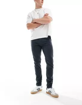 Темно-синие чиносы скинни ASOS DESIGN