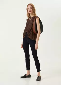 Темно-синие джинсовые брюки Network