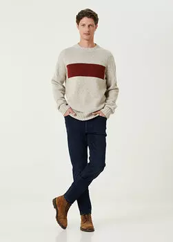 Темно-синие джинсовые брюки roccia Zegna