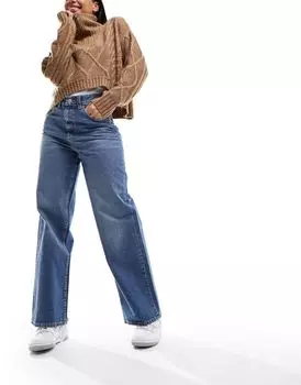 Темно-синие джинсы ASOS DESIGN Dad