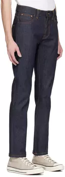 Темно-синие джинсы Grim Tim Nudie Jeans