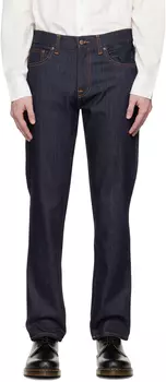 Темно-синие джинсы Gritty Jackson Nudie Jeans