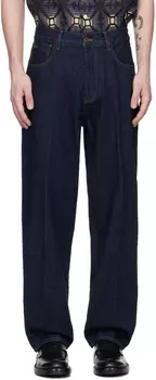 Темно-синие джинсы J74 Emporio Armani