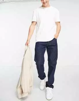 Темно-синие джинсы оригинального кроя Levi's 501